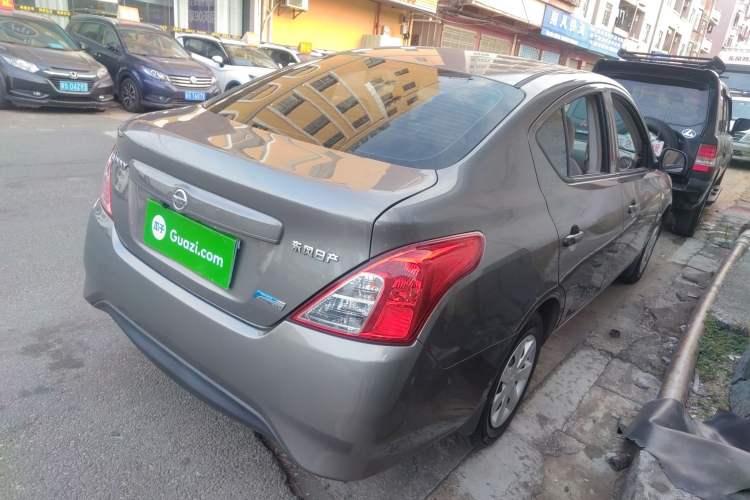 Used Nissan Sunny 2015 1.5XE CVT Comfort Edition Rear Right 45 Deg