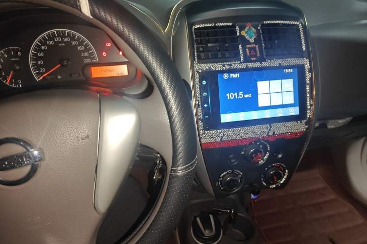Used Nissan Sunny 2015 1.5XE Manual Comfort Edition Audio And AC Panel