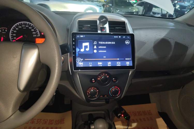 Used Nissan Sunny 2016 1.5XE CVT Leading Edition Audio And AC Panel