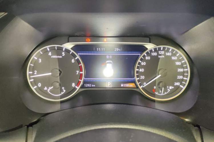 Used Nissan Sylphy 2023 Revised 1.6L CVT Enjoyment Edition Odometer Close Up