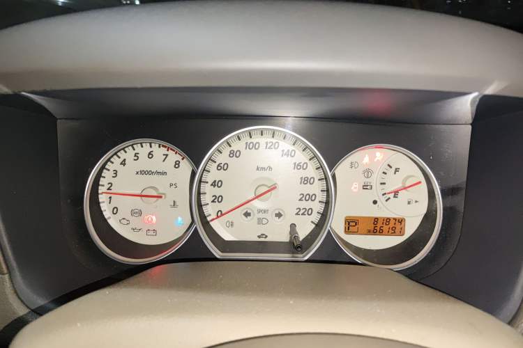 Used Nissan Sylphy 2008 2.0XE Comfort Edition Instrument Cluster