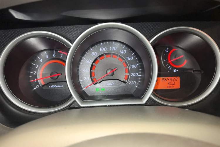Used Nissan Sylphy 2009 1.6XL Automatic Luxury Sunroof Edition Instrument Cluster