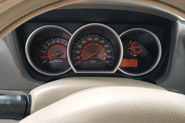 Used Nissan Sylphy 2009 1.6XE Automatic Comfort Edition Instrument Cluster