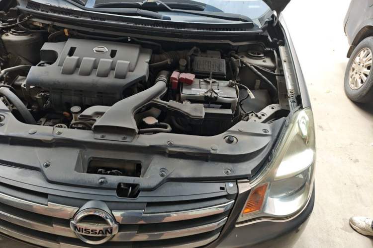 Used Nissan Sylphy 2009 1.6XE Automatic Comfort Edition Engine Bay Left