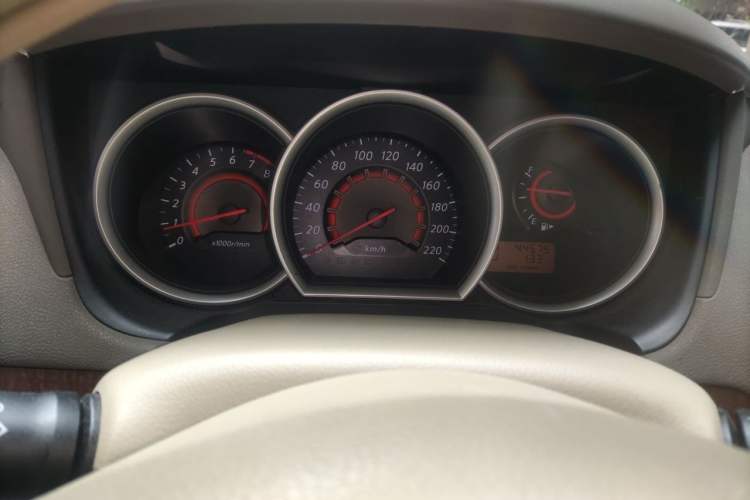Used Nissan Sylphy 2009 1.6XL Automatic Luxury Sunroof Edition Instrument Cluster