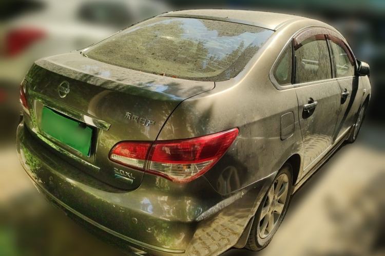 Used Nissan Sylphy 2009 2.0XL CVT Tech Sunroof Version Rear Right 45 Deg