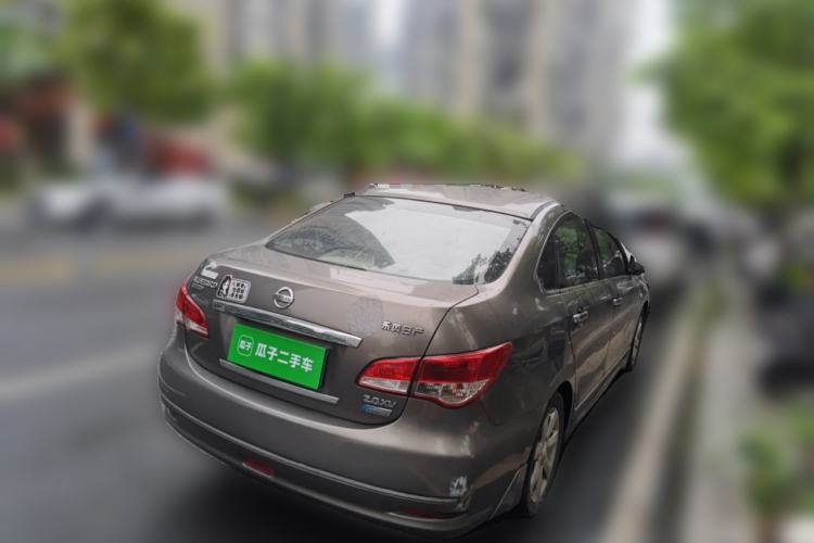 Used Nissan Sylphy 2009 2.0XL CVT Tech Sunroof Version Rear Right 45 Deg