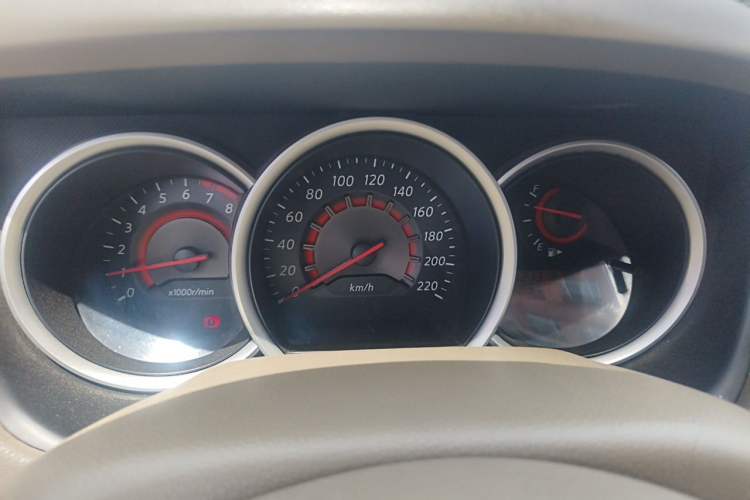 Used Nissan Sylphy 2009 1.6XE Automatic Comfort Edition Instrument Cluster