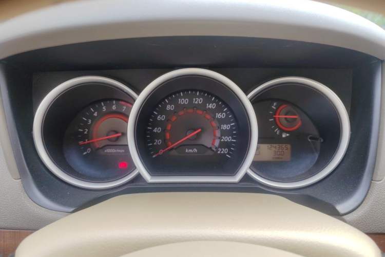 Used Nissan Sylphy 2009 1.6XL Automatic Luxury Sunroof Edition Instrument Cluster