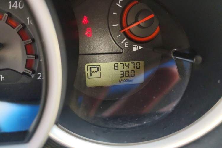 Used Nissan Sylphy 2009 2.0XL CVT Luxury Edition Odometer Close Up