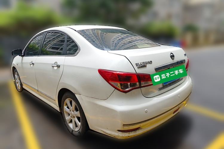 Used Nissan Sylphy 2009 1.6XL Automatic Luxury Sunroof Edition Rear Left 45 Deg
