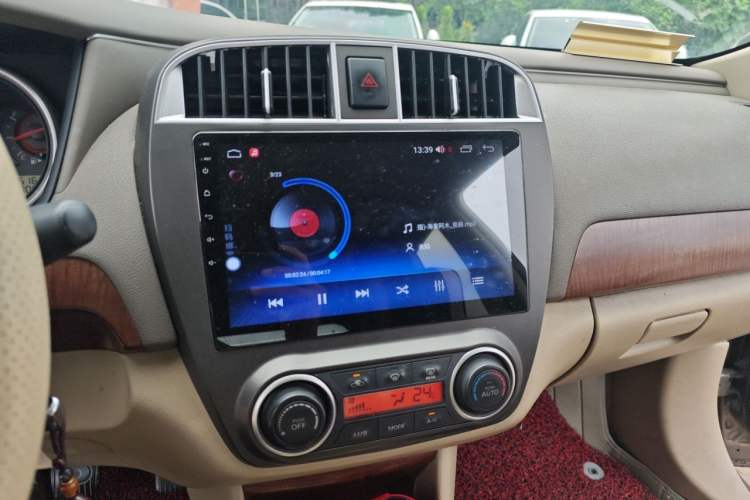 Used Nissan Sylphy 2009 1.6XE Manual Comfort Edition Audio And AC Panel