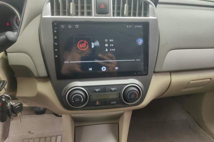 Used Nissan Sylphy 2012 Classic 1.6XE Manual Comfort Edition Audio And AC Panel