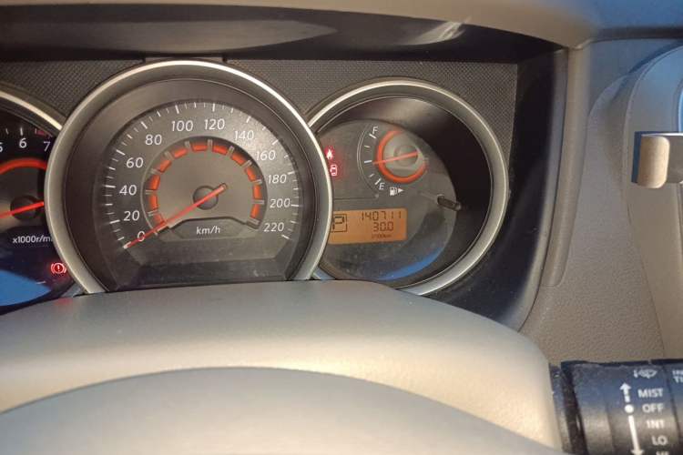 Used Nissan Sylphy 2012 Classic 1.6 XL Automatic Luxury Edition Odometer Close Up
