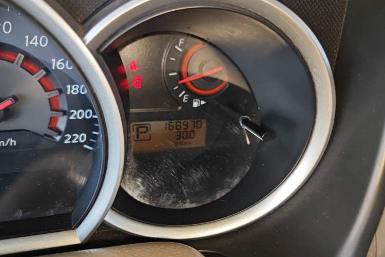 Used Nissan Sylphy 2012 Classic 1.6XE Automatic Comfort Edition Odometer Close Up
