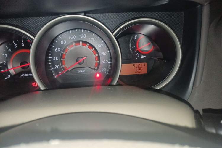 Used Nissan Sylphy 2012 Classic 1.6XE Manual Comfort Edition Odometer Close Up