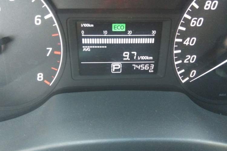 Used Nissan Sylphy 2012 1.6 XL CVT Luxury Edition Odometer Close Up