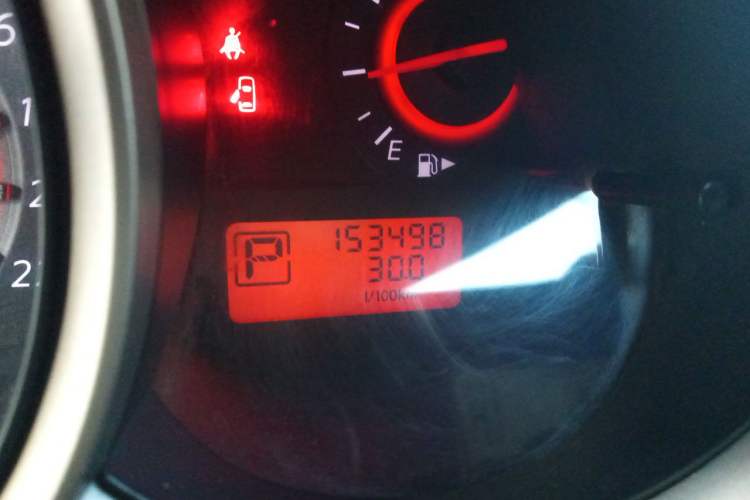 Used Nissan Sylphy 2012 1.6 XL CVT Luxury Edition Odometer Close Up