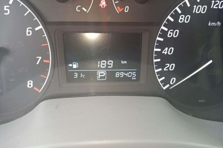 Used Nissan Sylphy 2012 1.6 XL CVT Luxury Edition Odometer Close Up