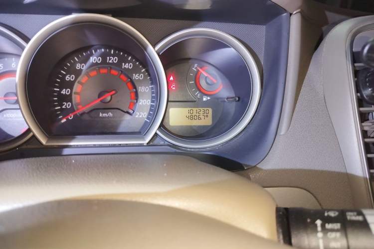 Used Nissan Sylphy 2012 Classic 1.6XE Manual Comfort Edition Odometer Close Up