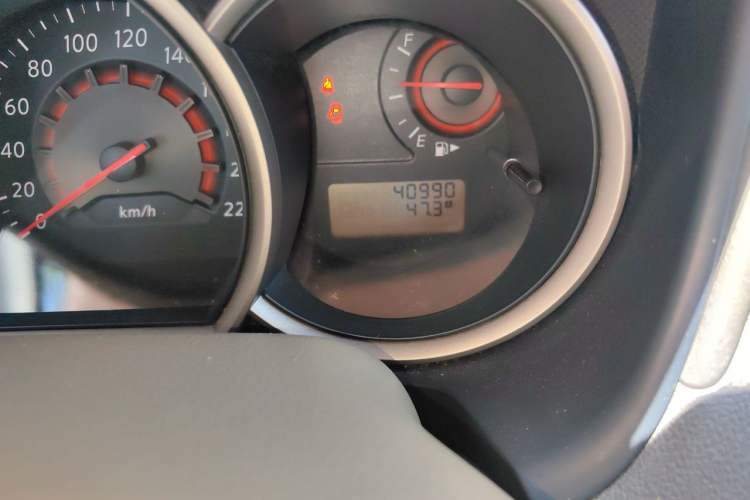 Used Nissan Sylphy 2012 1.6XE Manual Comfort Edition Odometer Close Up