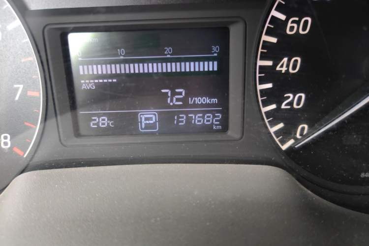 Used Nissan Sylphy 2012 1.6 XL CVT Luxury Edition Odometer Close Up