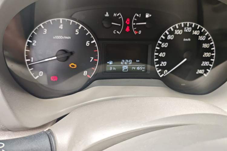 Used Nissan Sylphy 2012 1.6 XL CVT Luxury Edition Odometer Close Up