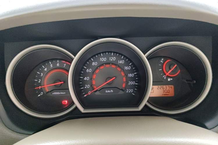 Used Nissan Sylphy 2012 Classic 1.6XE Automatic Comfort Edition Instrument Cluster