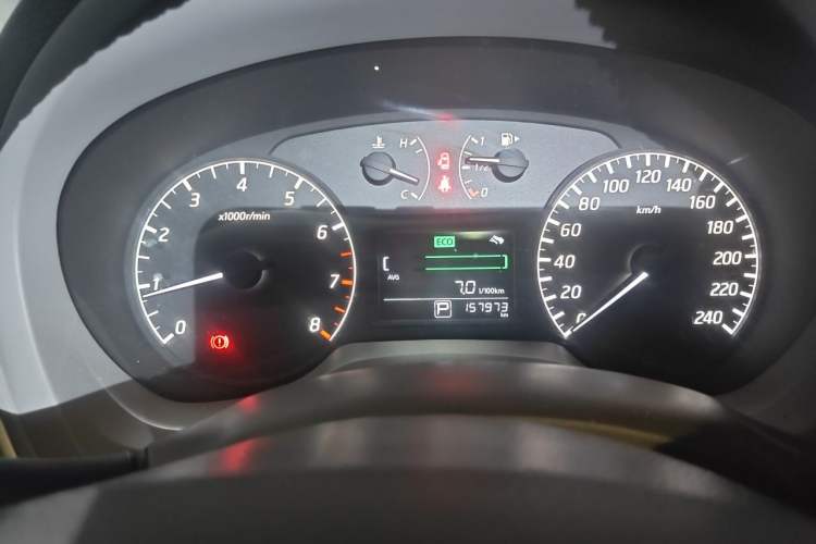 Used Nissan Sylphy 2012 1.6 XL CVT Luxury Edition Odometer Close Up