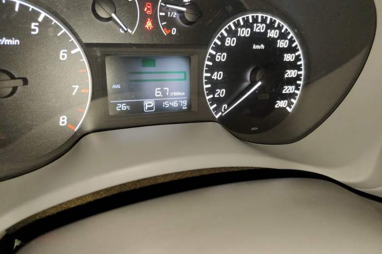 Used Nissan Sylphy 2012 1.6 XL CVT Luxury Edition Odometer Close Up
