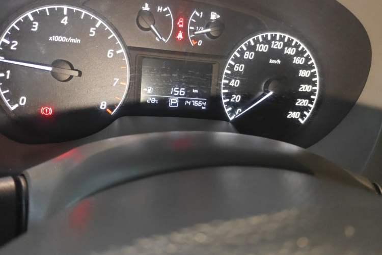 Used Nissan Sylphy 2012 1.6 XL CVT Luxury Edition Odometer Close Up