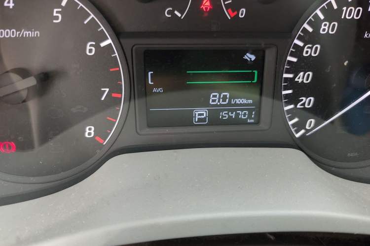 Used Nissan Sylphy 2012 1.6 XL CVT Luxury Edition Odometer Close Up