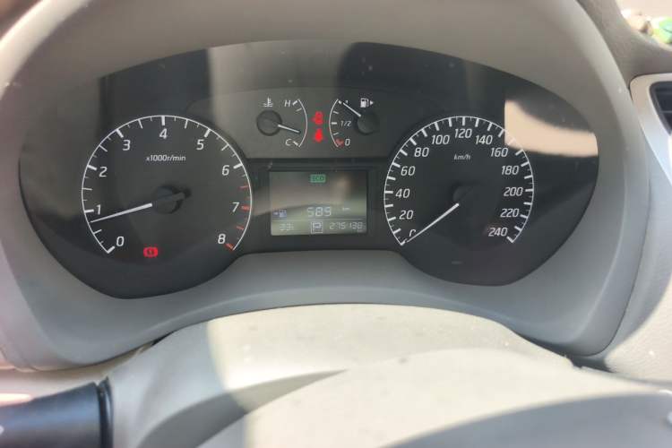 Used Nissan Sylphy 2012 1.6 XL CVT Luxury Edition Odometer Close Up