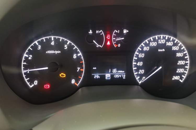 Used Nissan Sylphy 2012 1.6 XL CVT Luxury Edition Instrument Cluster