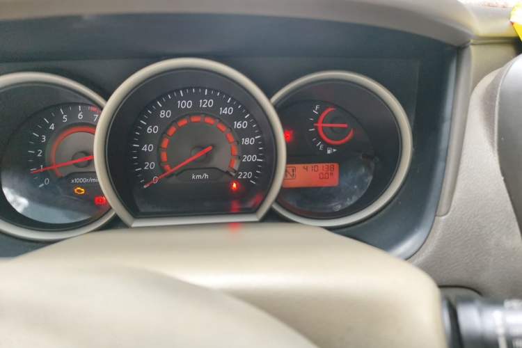 Used Nissan Sylphy 2012 Classic 1.6XE Automatic Comfort Edition Odometer Close Up