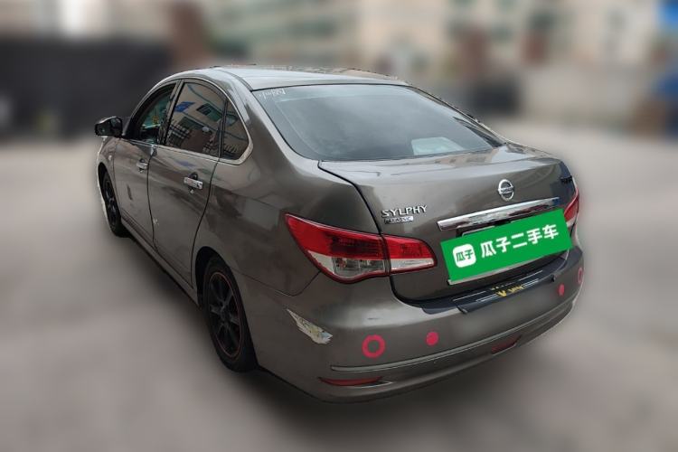 Used Nissan Sylphy 2012 Classic 1.6XE Automatic Comfort Edition Rear Left 45 Deg