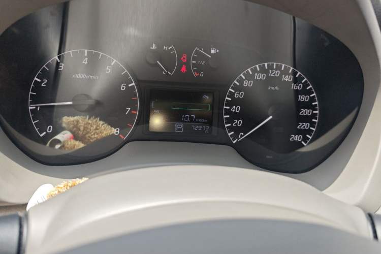 Used Nissan Sylphy 2012 1.6 XL CVT Luxury Edition Odometer Close Up