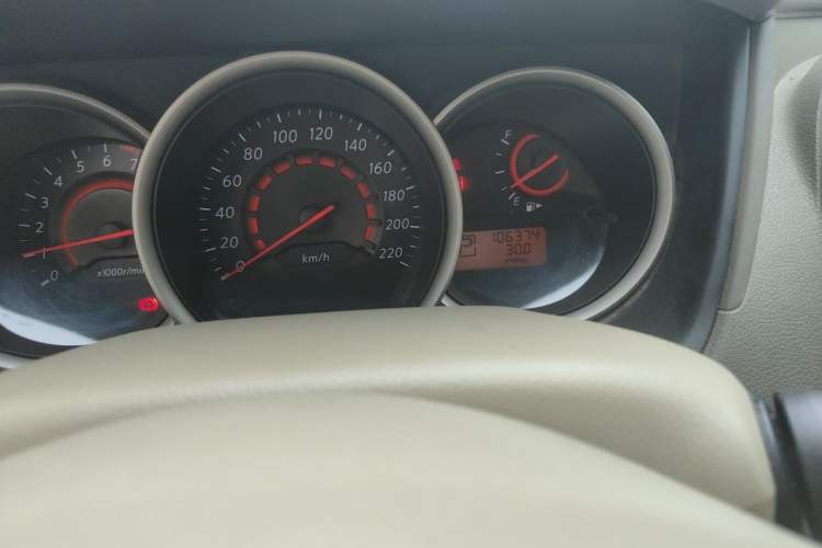 Used Nissan Sylphy 2012 Classic 1.6 XL Automatic Luxury Edition Odometer Close Up