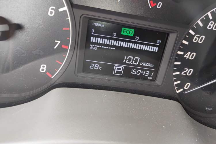 Used Nissan Sylphy 2012 1.6 XL CVT Luxury Edition Odometer Close Up
