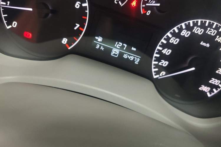 Used Nissan Sylphy 2012 1.6 XL CVT Luxury Edition Odometer Close Up
