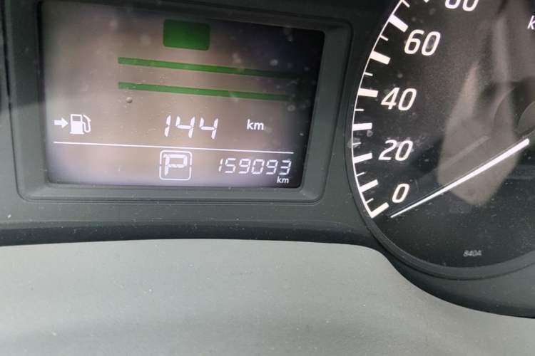 Used Nissan Sylphy 2012 1.6 XL CVT Luxury Edition Odometer Close Up