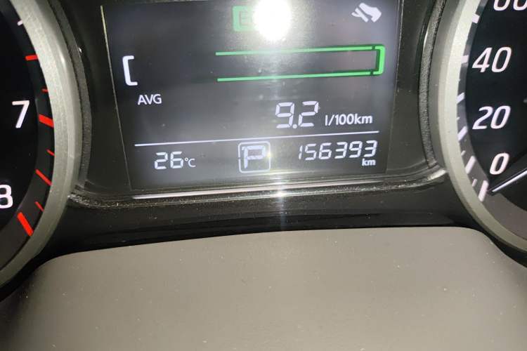Used Nissan Sylphy 2012 1.8XL CVT Luxury Edition Odometer Close Up