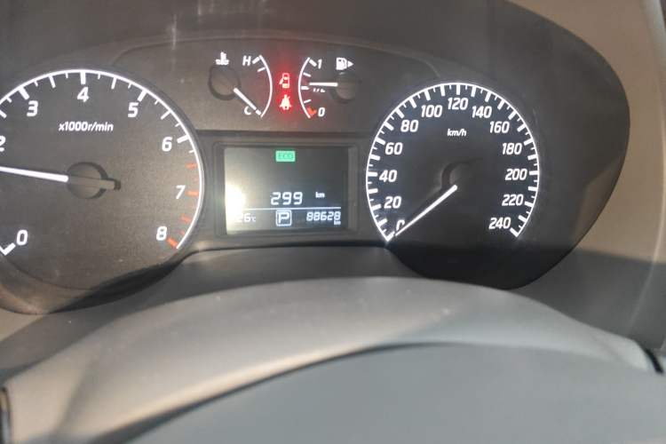 Used Nissan Sylphy 2012 1.6 XL CVT Luxury Edition Odometer Close Up