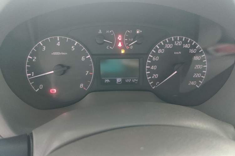 Used Nissan Sylphy 2012 1.6 XL CVT Luxury Edition Odometer Close Up
