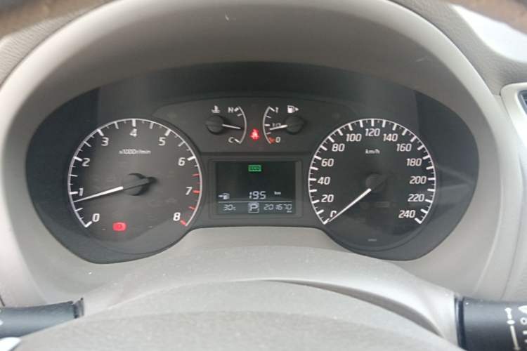 Used Nissan Sylphy 2012 1.6 XL CVT Luxury Edition Instrument Cluster