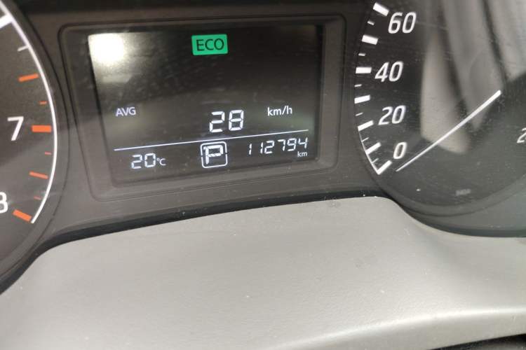 Used Nissan Sylphy 2012 1.6 XL CVT Luxury Edition Odometer Close Up