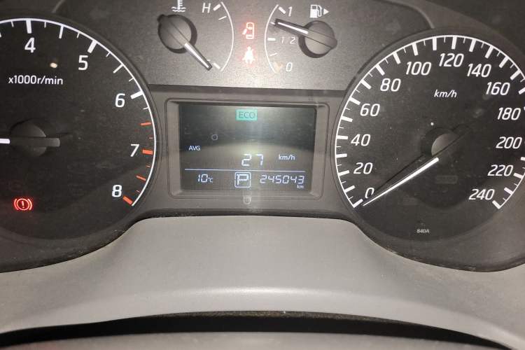 Used Nissan Sylphy 2012 1.6 XL CVT Luxury Edition Odometer Close Up