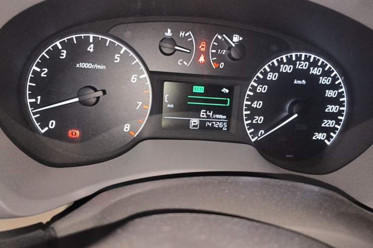 Used Nissan Sylphy 2012 1.6 XL CVT Luxury Edition Odometer Close Up