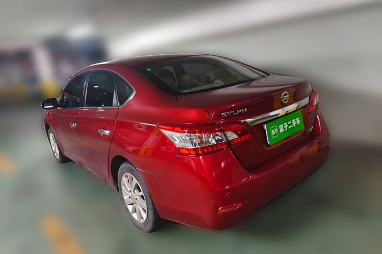 Used Nissan Sylphy 2012 1.8XL CVT Luxury Edition Rear Left 45 Deg