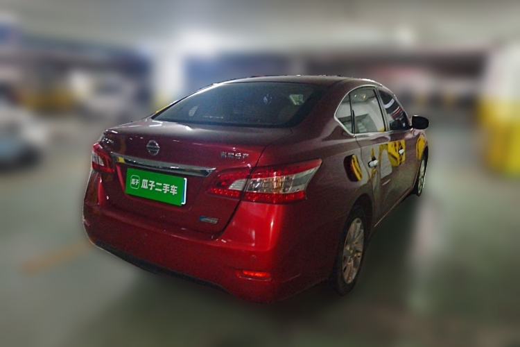Used Nissan Sylphy 2012 1.8XL CVT Luxury Edition Rear Right 45 Deg